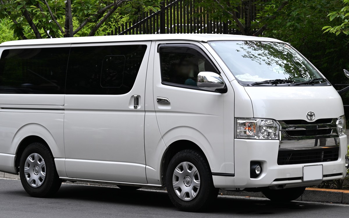 Spacious private Toyota KDH van for group travel in Sri Lanka
